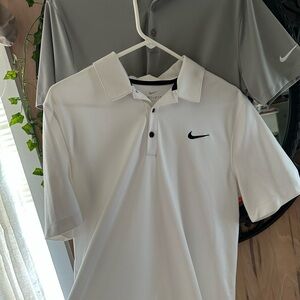 Nike Men's White Polo Shirt bundle